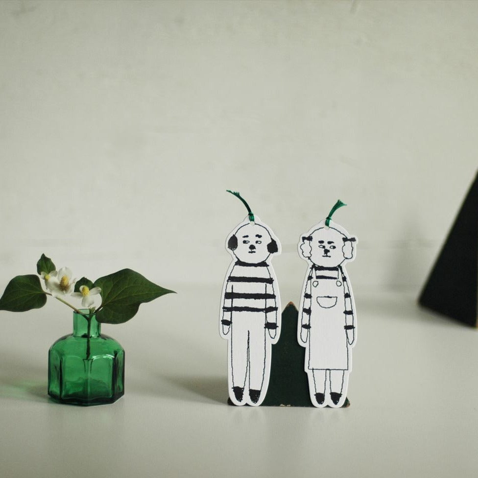 sennokoto Animal Bookmark - Siblings · 2pc Set / Classiky