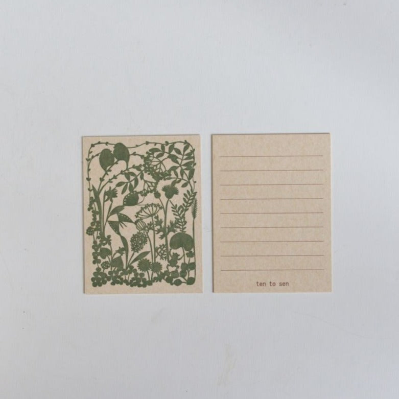 ten to sen Letterpress Card Set · Roadside · Set of 20 / Classiky