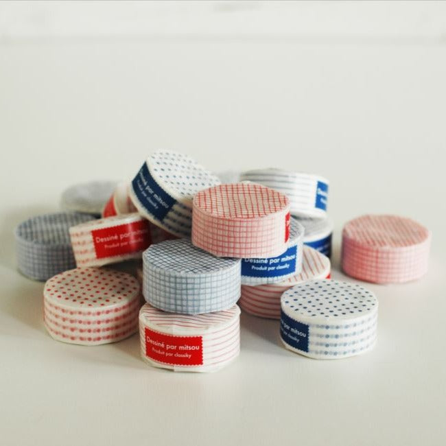 mitsou Masking Tape - Lattice · Red / Classiky