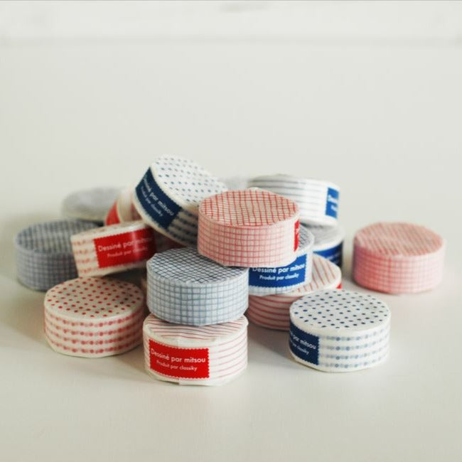 mitsou Masking Tape - Polka Dot · Blue / Classiky