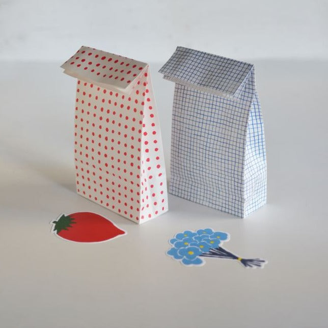 mitsou Small Paper Bag Set (Dot / Red) · Classiky