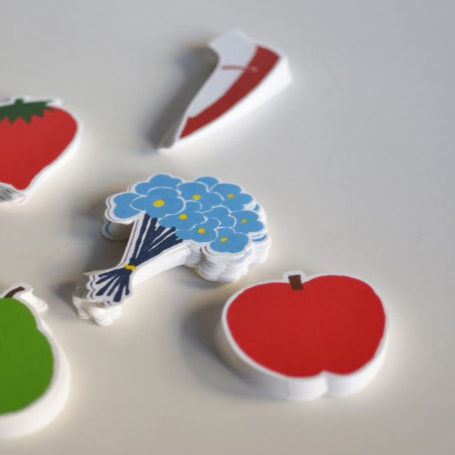 mitsou Apple Label Card Set· Classiky