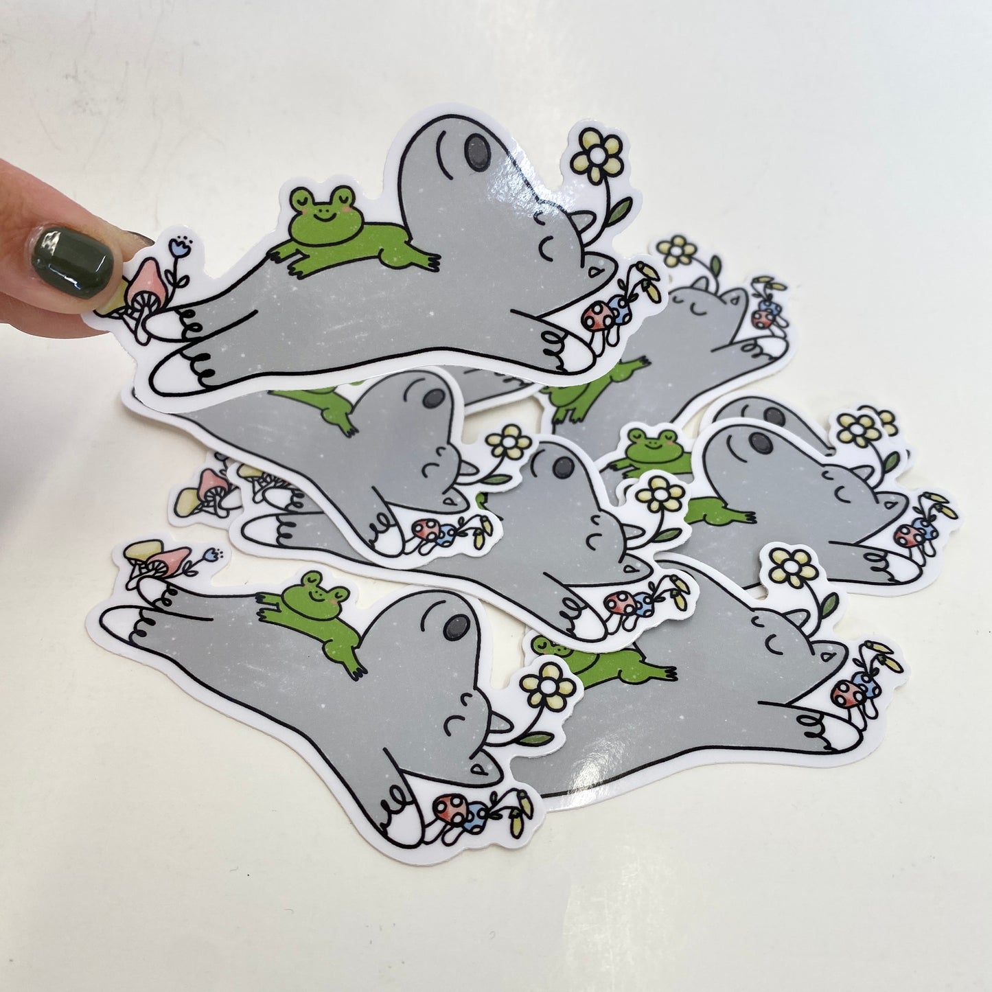 Dog, Frog and Mushrooms - Paper Plant Co. Original