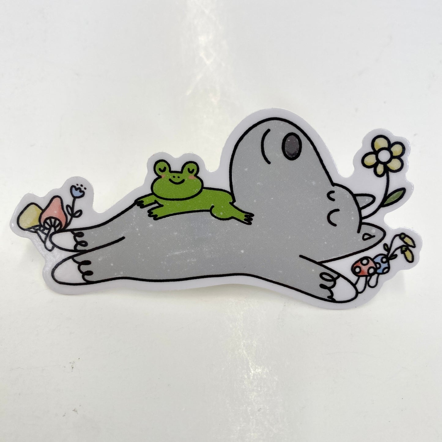 Dog, Frog and Mushrooms - Paper Plant Co. Original