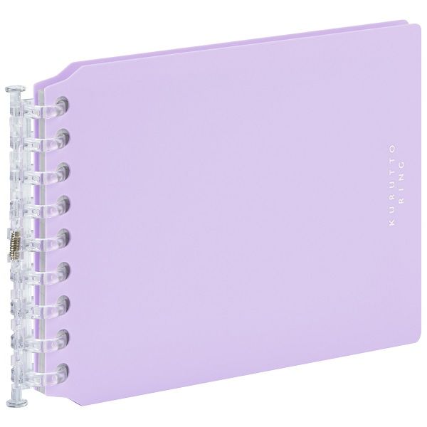 Kurutto Ring Mini Binder Set / Light Purple · Maruman