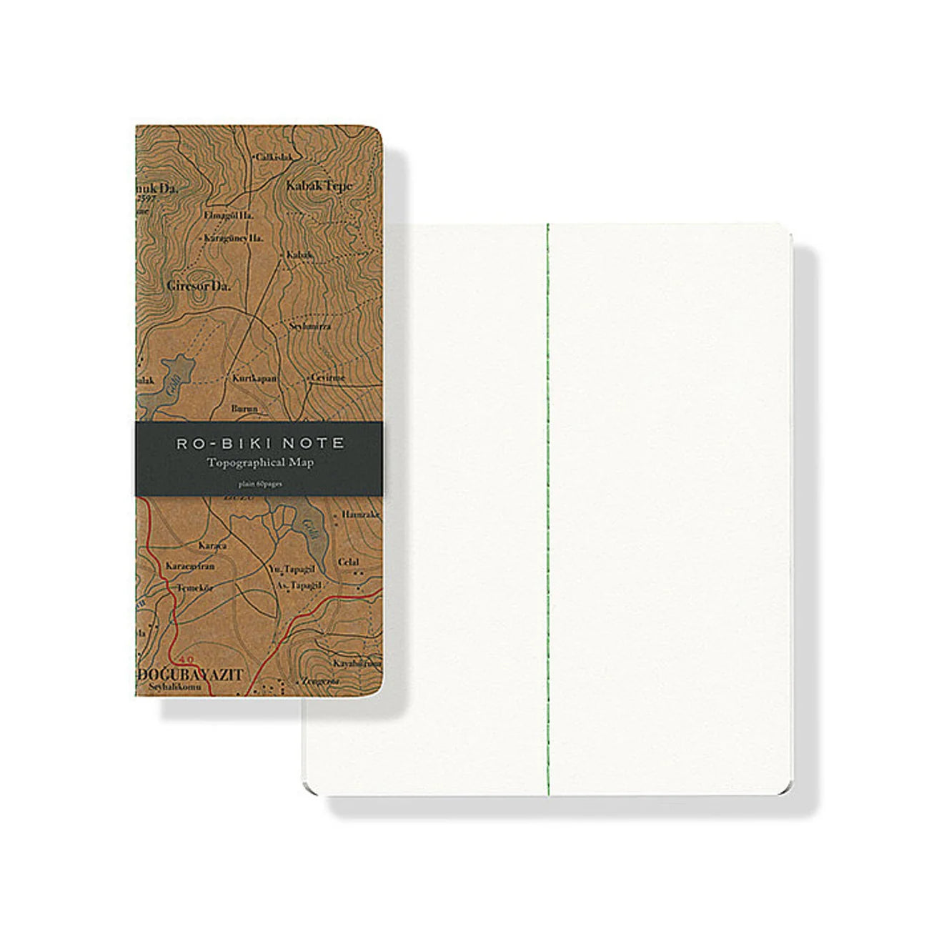 Ro-Biki Notebook - Topographical Map Plain · Yamamoto Paper