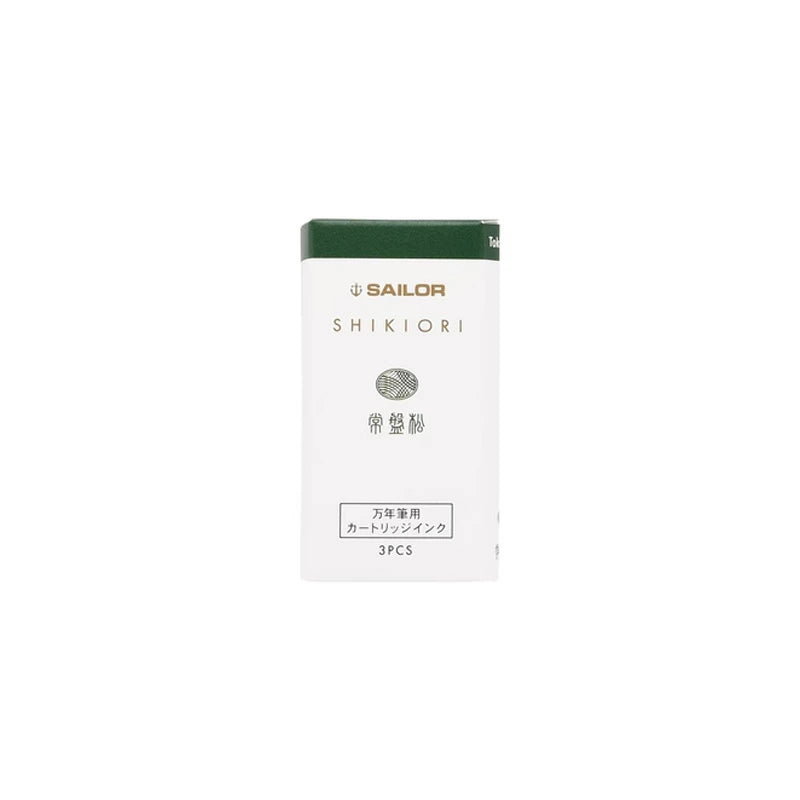 Green Ink Cartridges Sailor