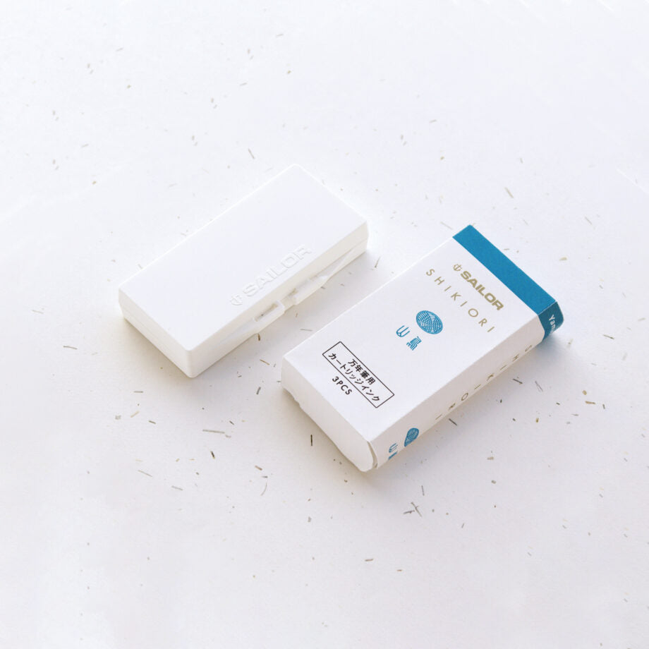 Cerulean Ink Cartridge Container