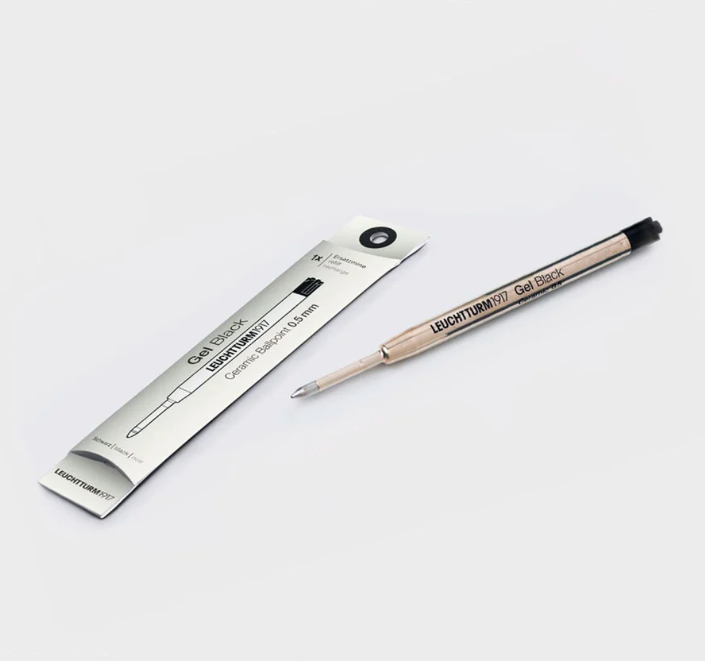 Leuchtturm Drehgriffel Black Gel Pen Refill - 0.5mm