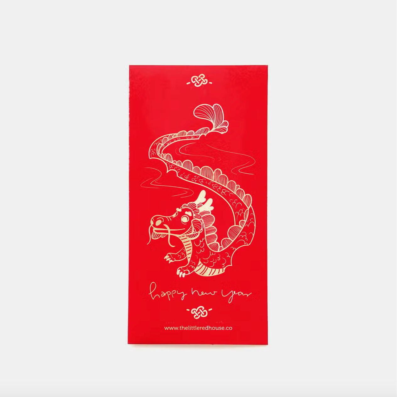 Dragon in Clouds Lunar New Year Red Envelope / The Little Red House –  PaperPlantCo