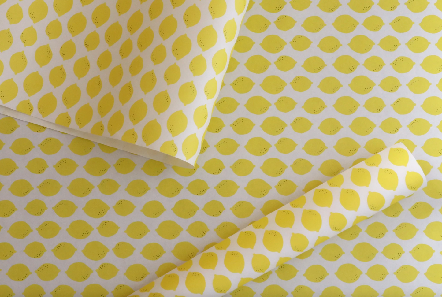 B2 Size Lemon Pattern Wrapping Paper · Regaro Papiro