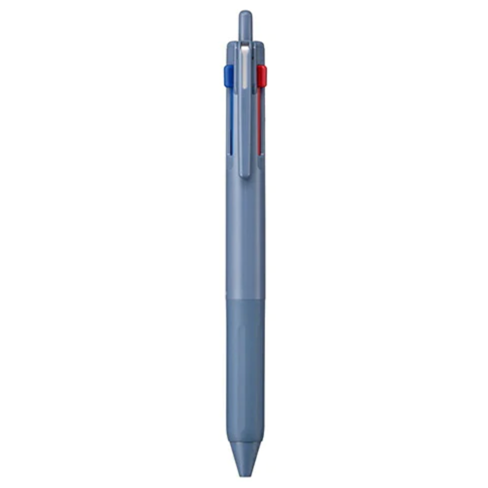 Uni Jetstream 3 Color Multi Ballpoint Pen 0.5mm - Blue Gray