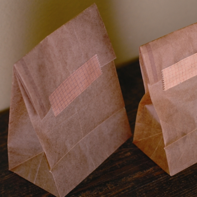 Grid 30mm Kraft Paper Tape / Blue · Classiky