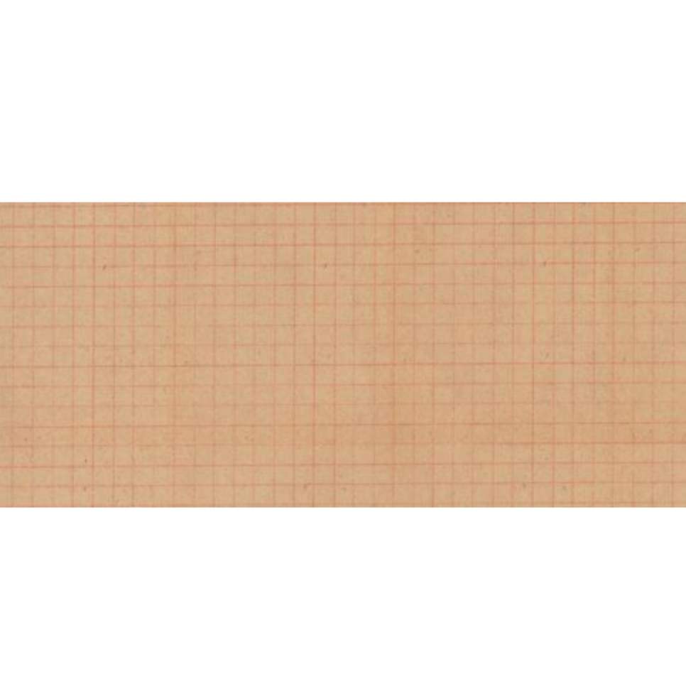 Grid 45mm Kraft Paper Tape / Red · Classiky