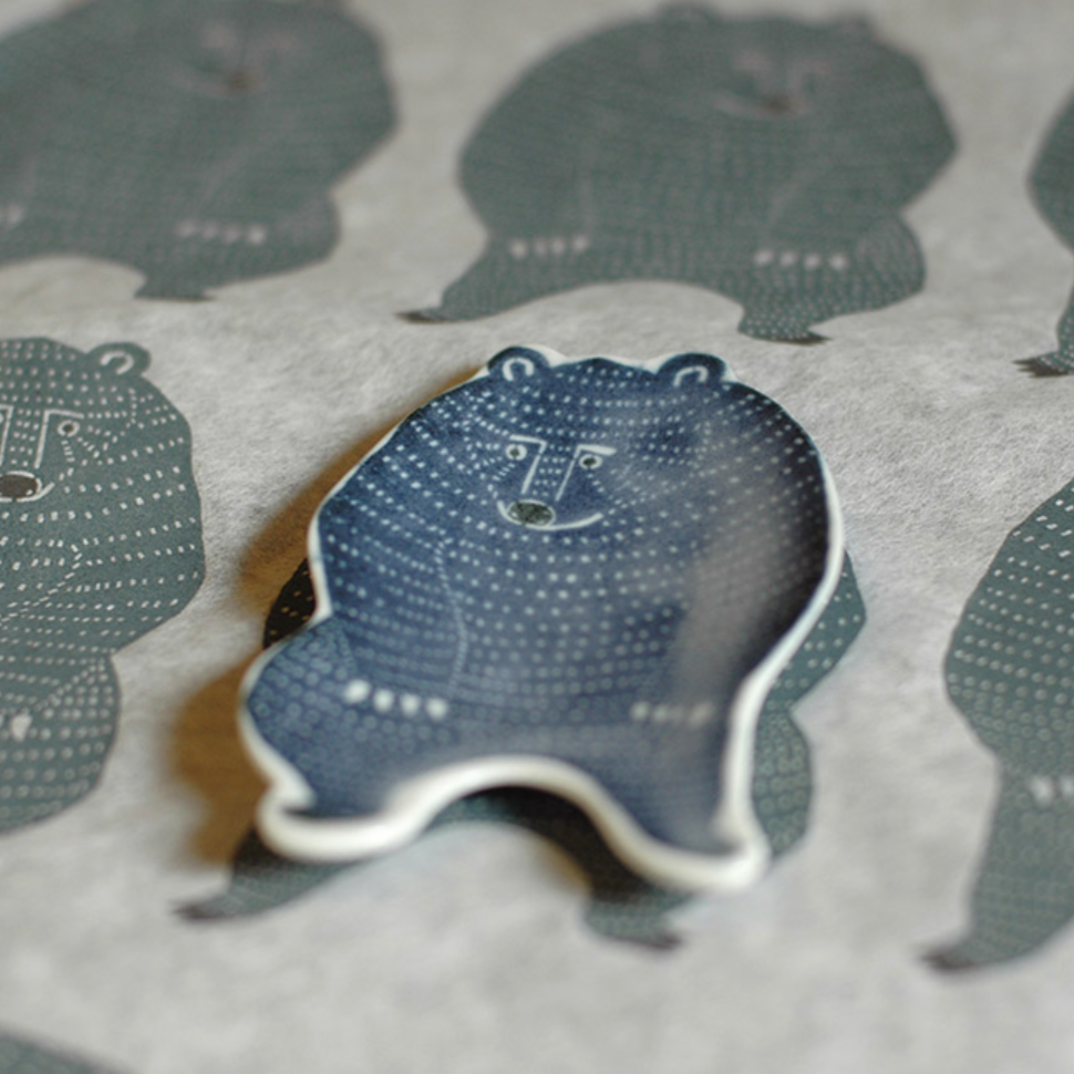 Bear kata kata Small Dish · Classiky