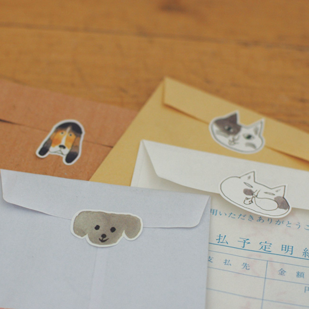 Dog Toranekobonbon Sticker Roll 30mm · Classiky
