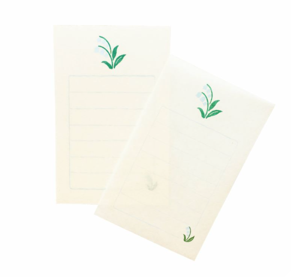 Lily of the valley / Soebumi-sen Letter Set · Furukawashiko
