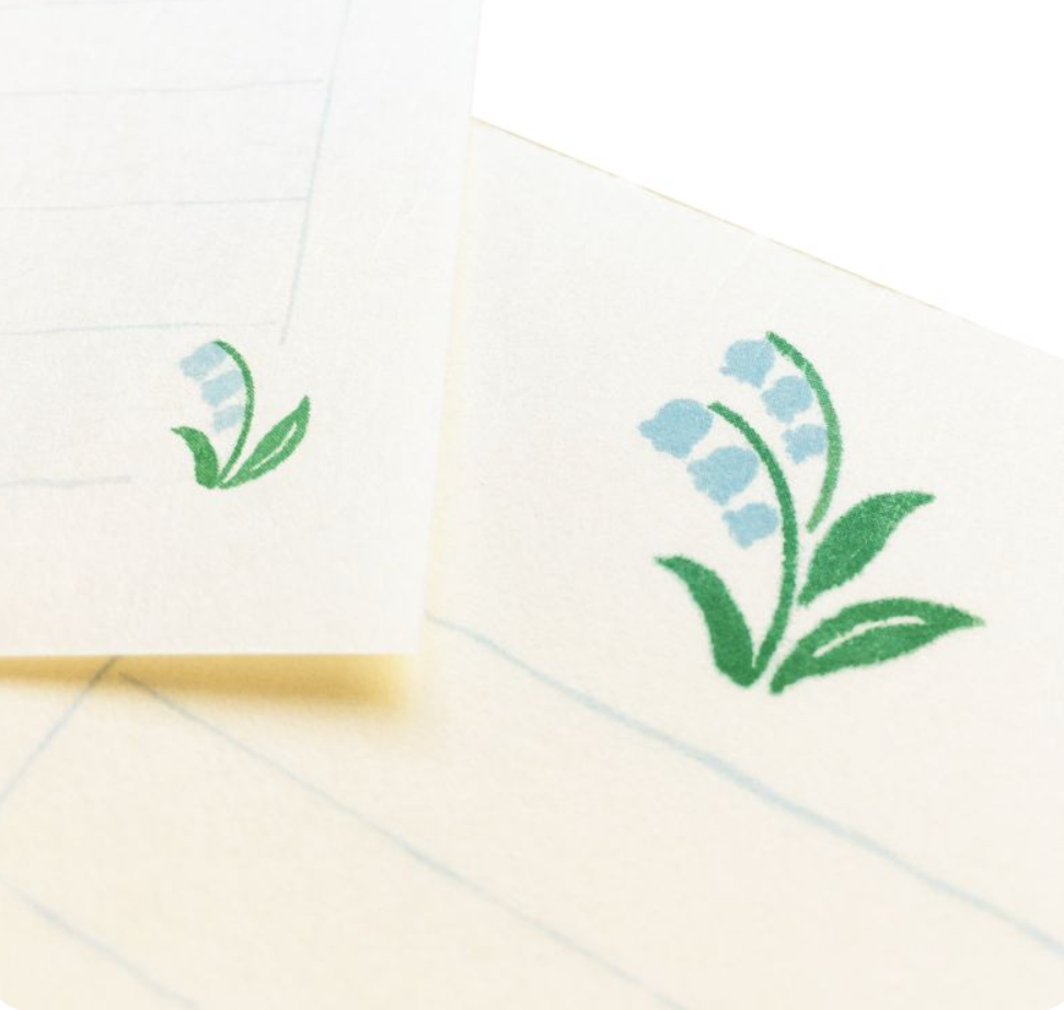 Lily of the valley / Soebumi-sen Letter Set · Furukawashiko