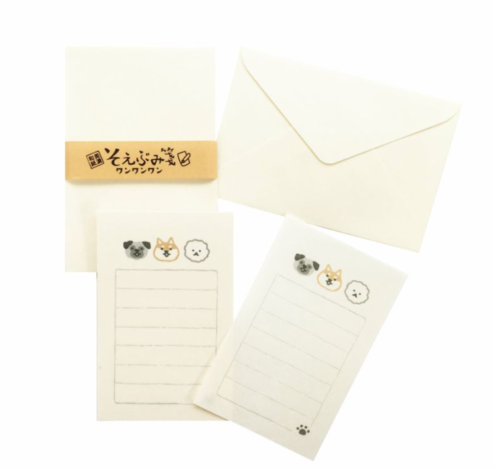 Woof Woof Woof / Soebumi-sen Letter Set · Furukawashiko