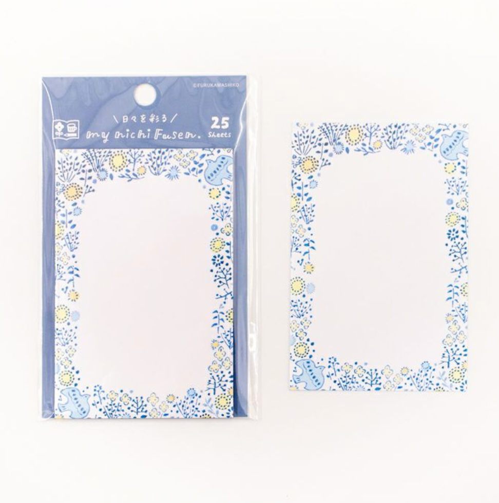Birds and Flowers / Mainichi Sticky Notes · Furukawashiko