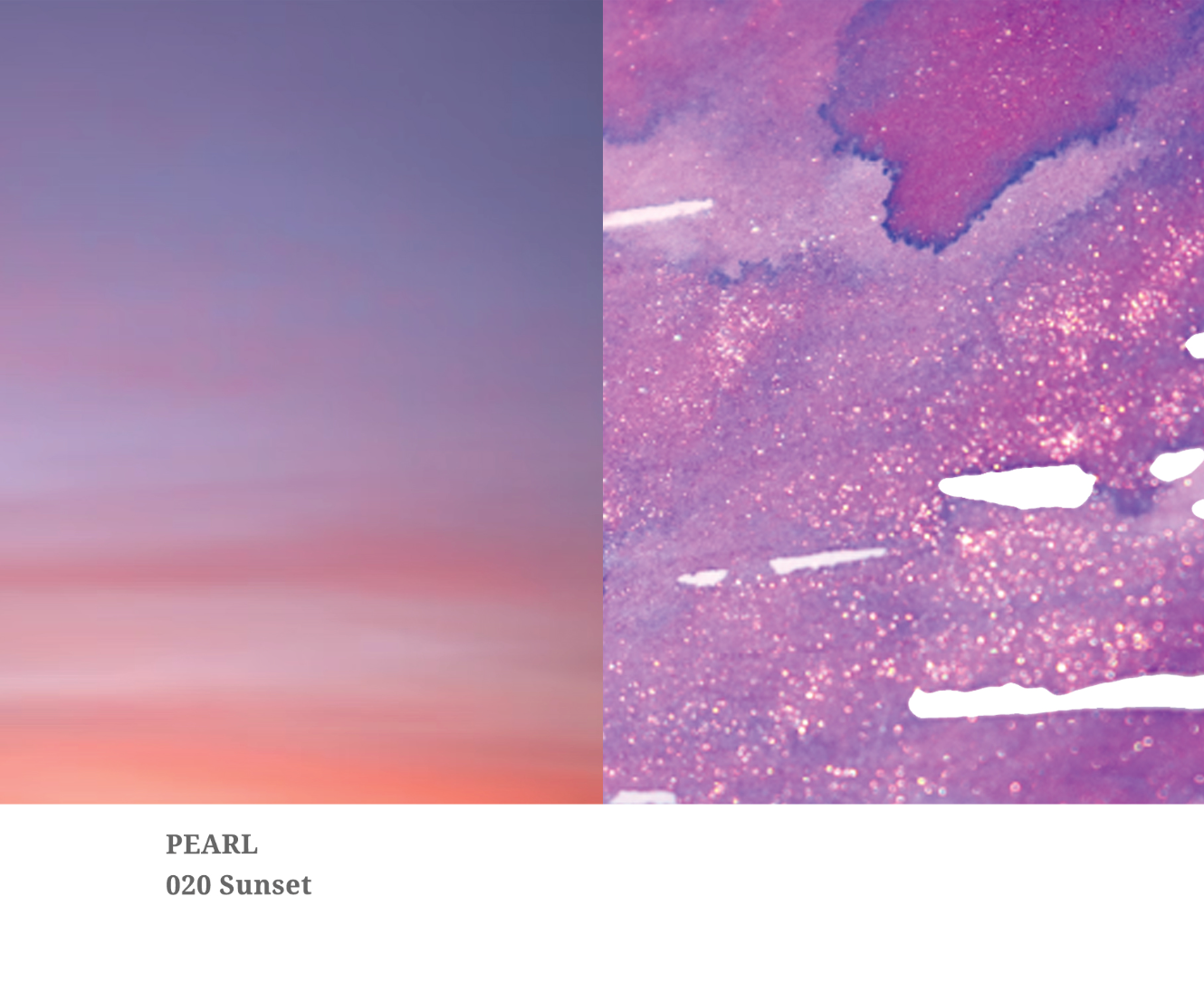 No. 020 Sunset Pearl Ink · Dominant Industry