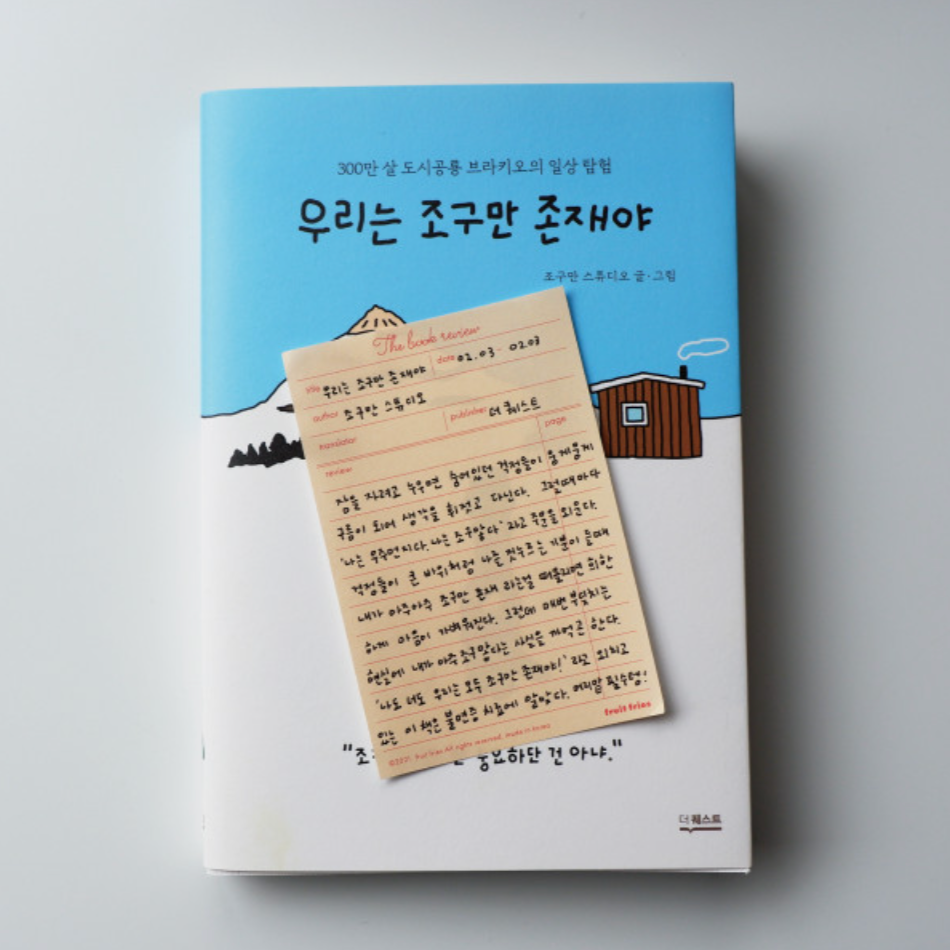 The Book Review Memopad · Fruit Fries