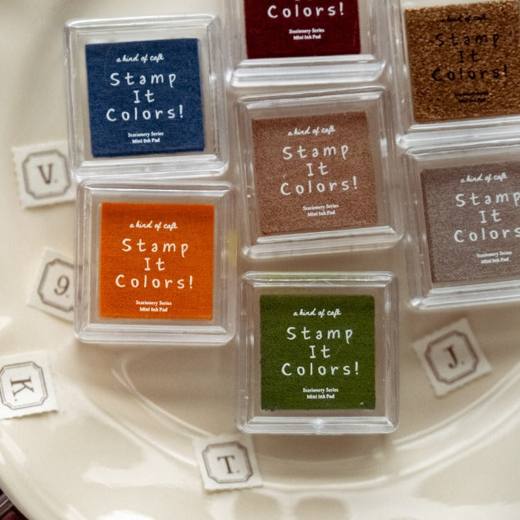 'Stamp It Colors!' Ink Pads · A Kind of Cafe