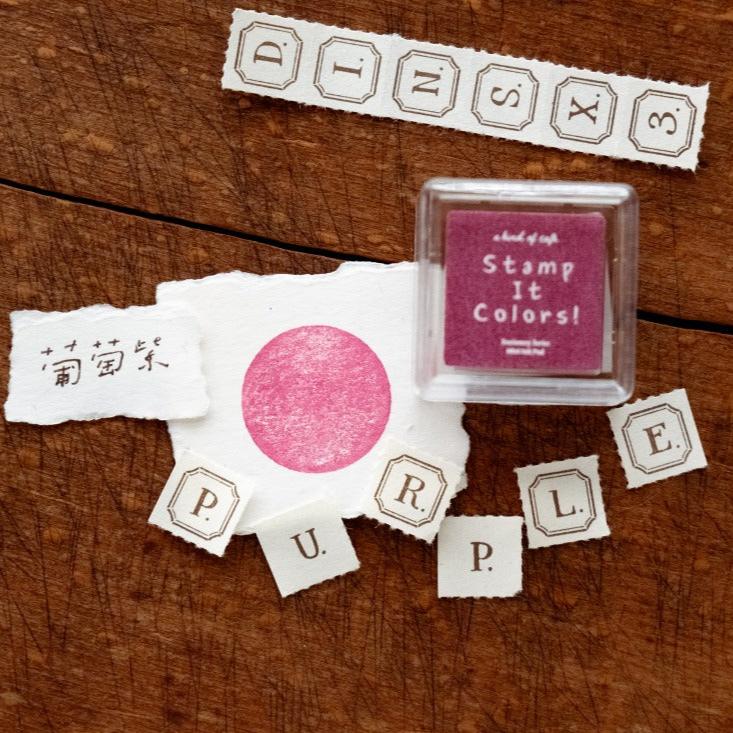 'Stamp It Colors!' Ink Pads · A Kind of Cafe