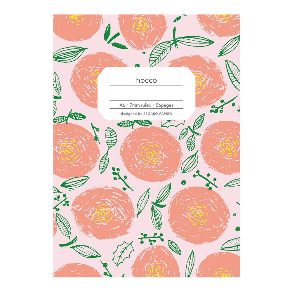 hocco Round Flower Lined Notebooks · Regaro Papiro