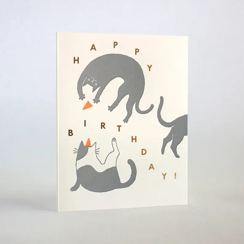 Birthday Cats Card · Fugu Fugu Press