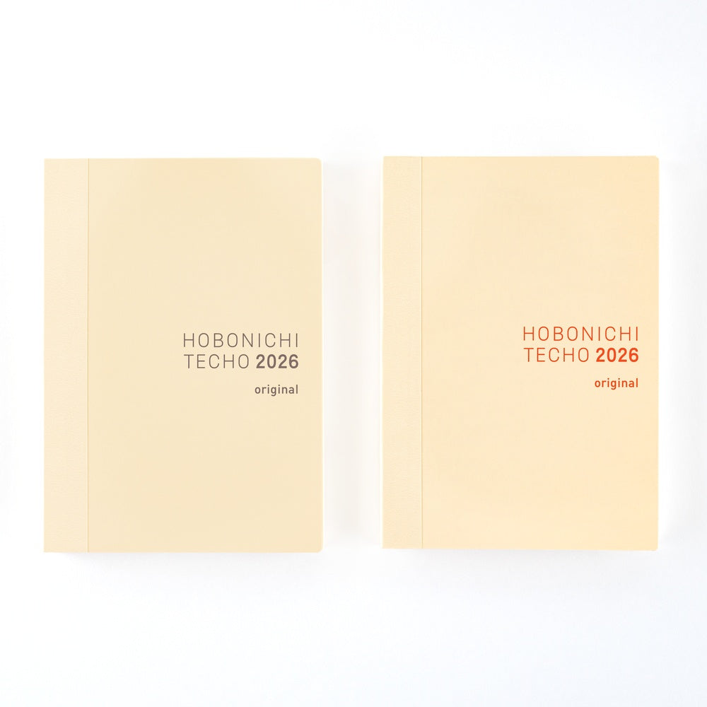 2026 Hobonichi Techo Japanese Original Book《January Start | Japanese | A6》