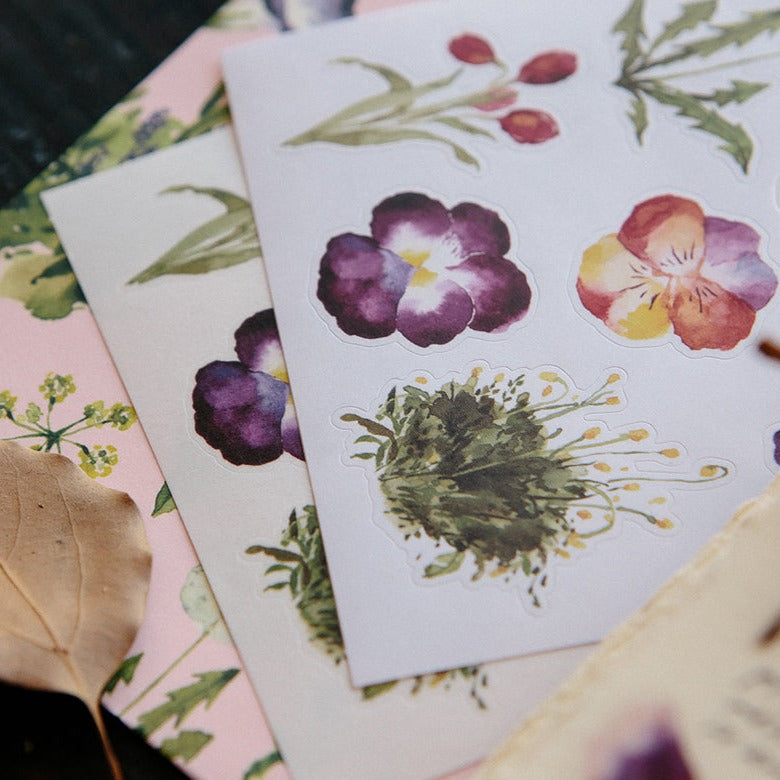 Flowers Sticker Pack · OURS Studio