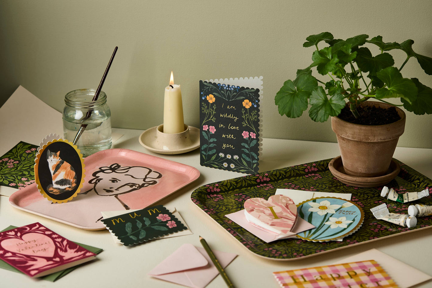 Wildflower 'Wildly in Love With You' Card · Wanderlust Paper Co.