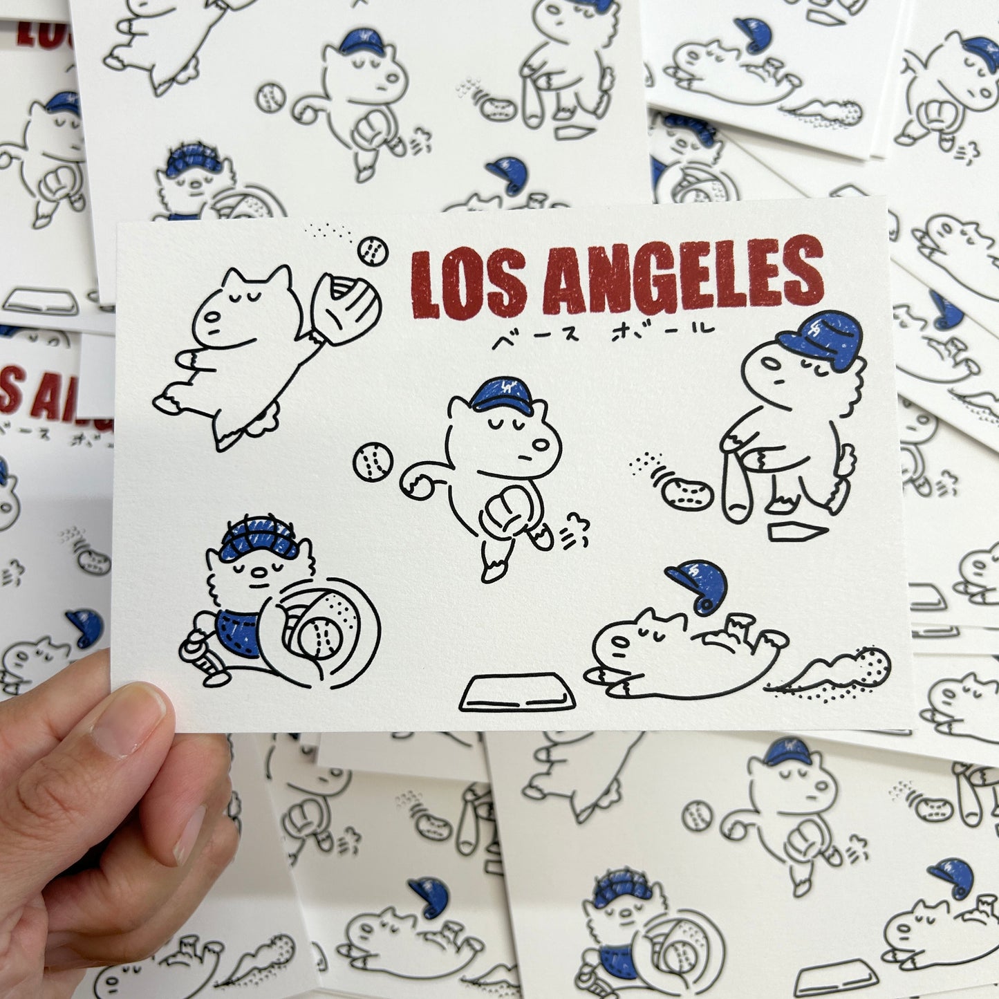 Los Angeles Baseball · Paper Plant Co