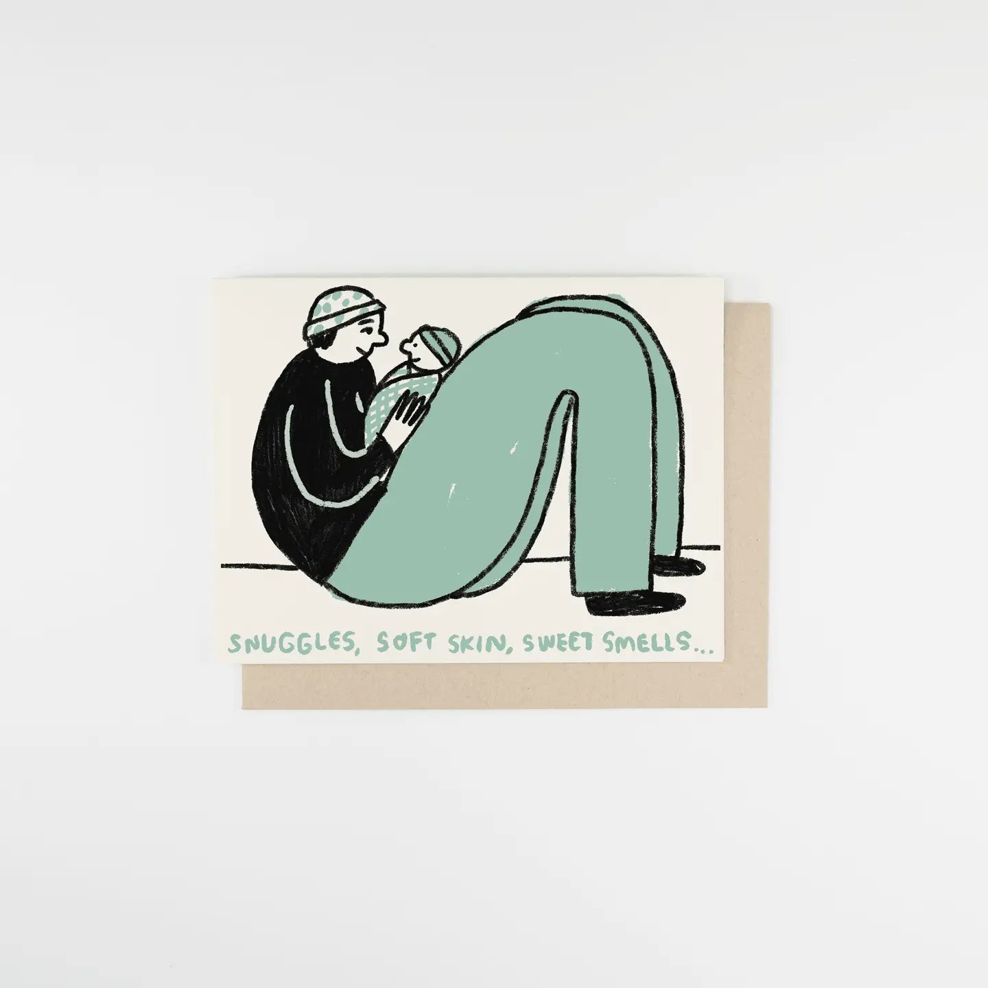 Snuggles Greeting Card · People I've Loved