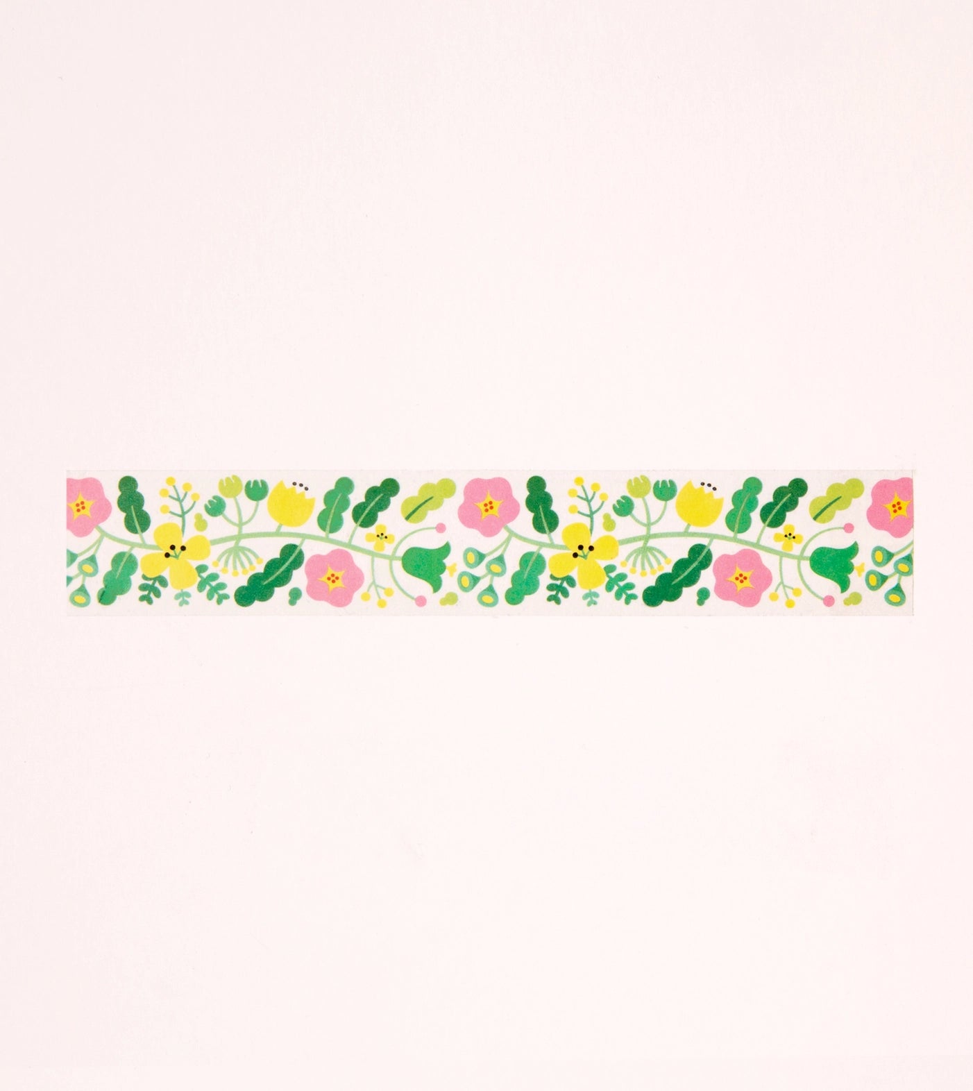 Green Floral Pattern Washi Tape · Clap Clap