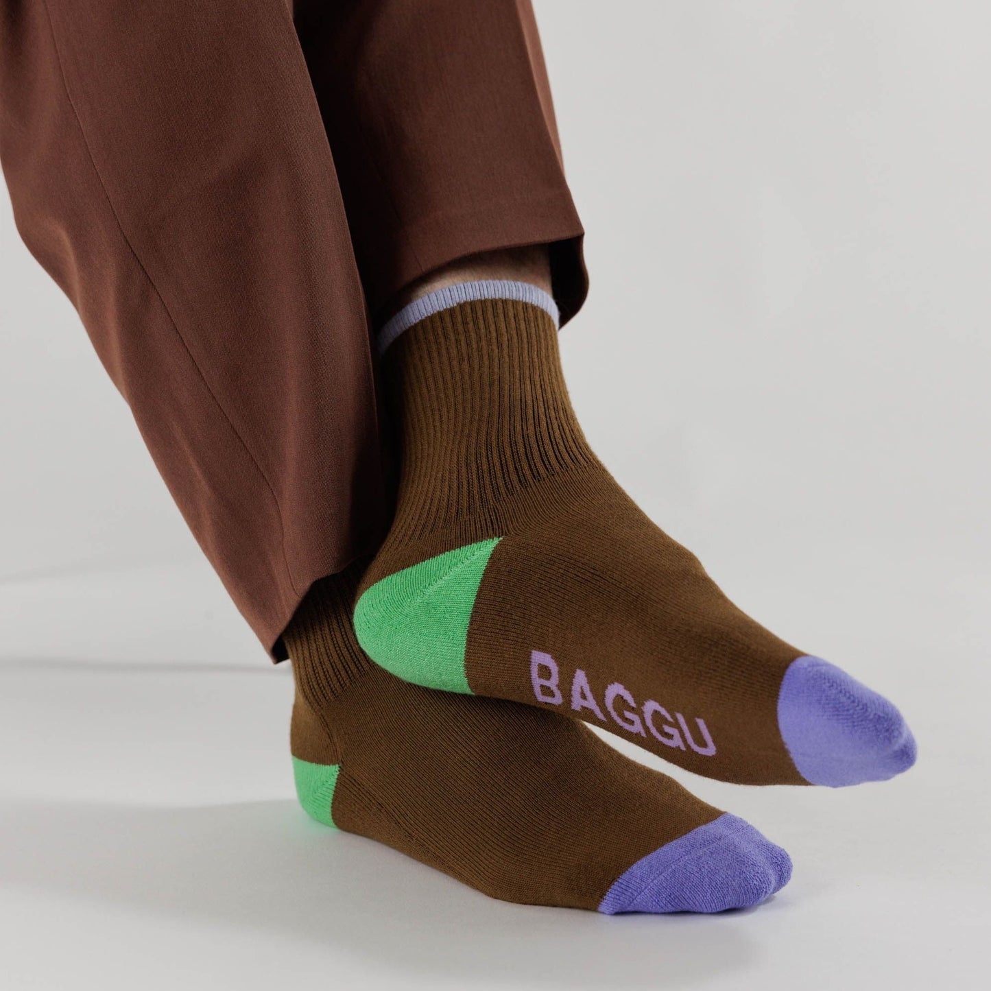 Tamarind Mix / Baggu Ribbed Sock