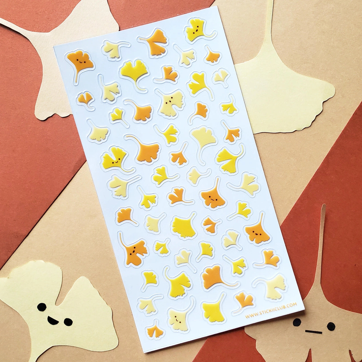 Falling Leaves Sticker Sheet · STICKII