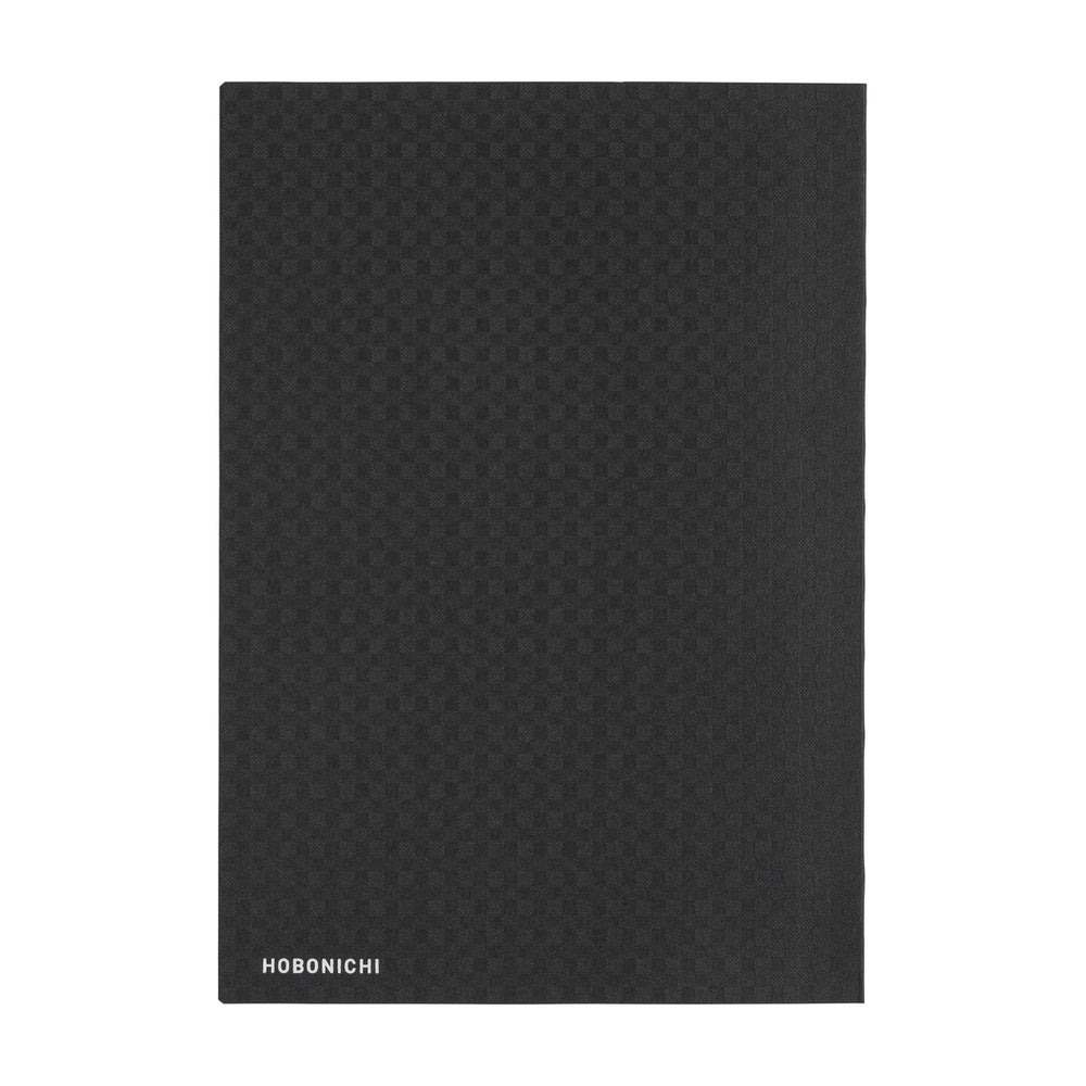 2026 Hobonichi Techo A5 English HON / Paper Series: Black Gingham《January Start | English | A5》