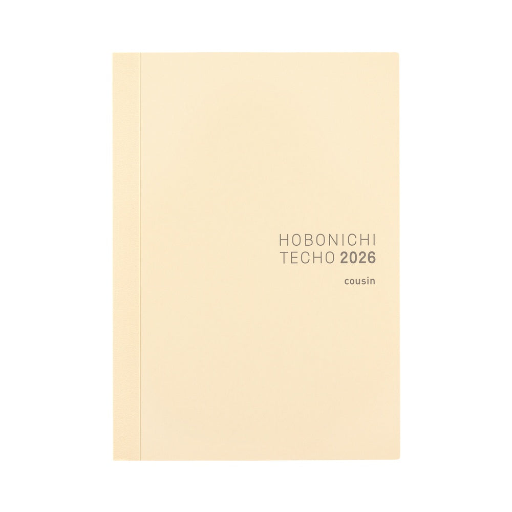2026 Hobonichi Techo Japanese Cousin Book《January Start | Japanese | A5》