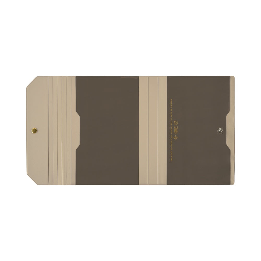 2026 Hobonichi Techo English Cousin Book / Alettone: Gray Cover《January Start | English | A5》