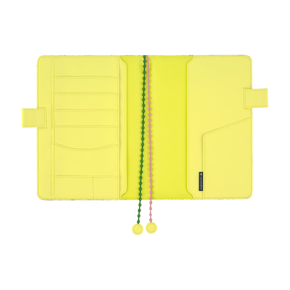 2026 Hobonichi Techo English Cousin Book / mina perhonen: skyful (Yellow)《January Start | English | A5》