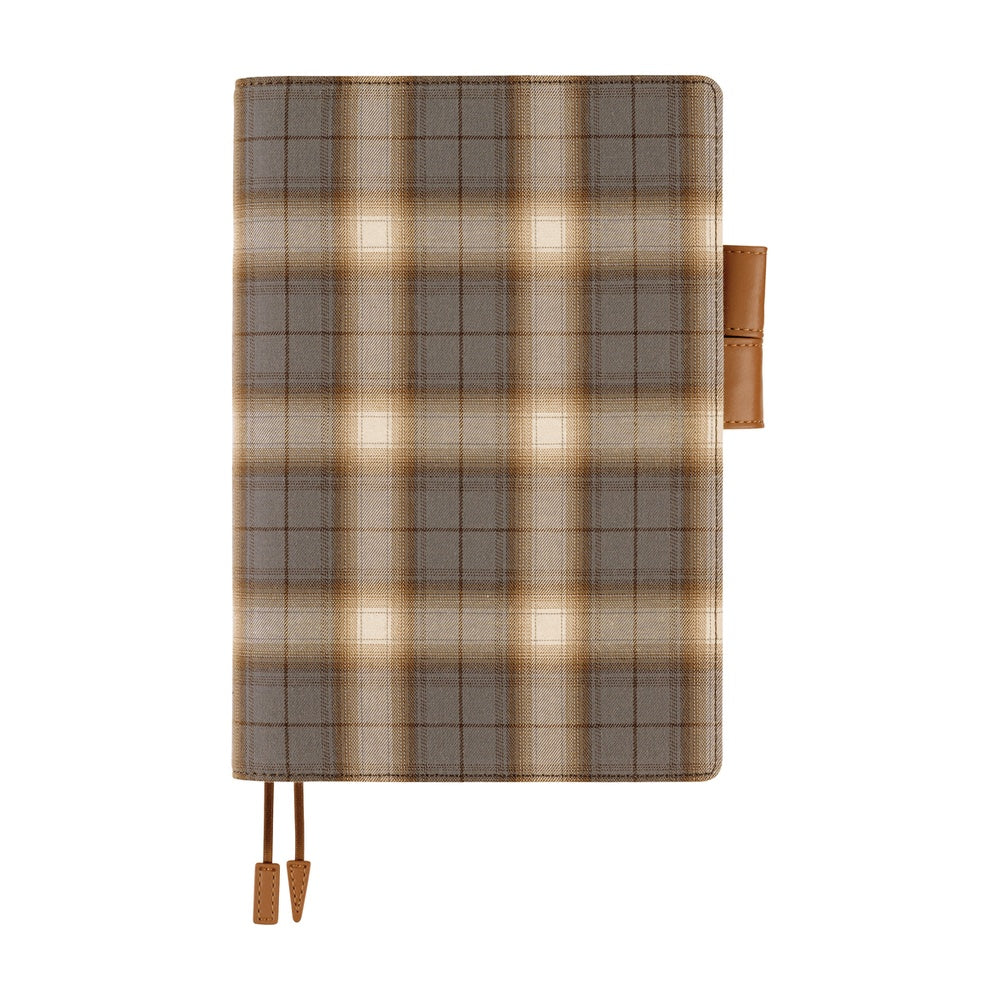 2026 Hobonichi Techo English Cousin Book / Shirt Fabric: Foggy Plaid 《January Start | English | A5》