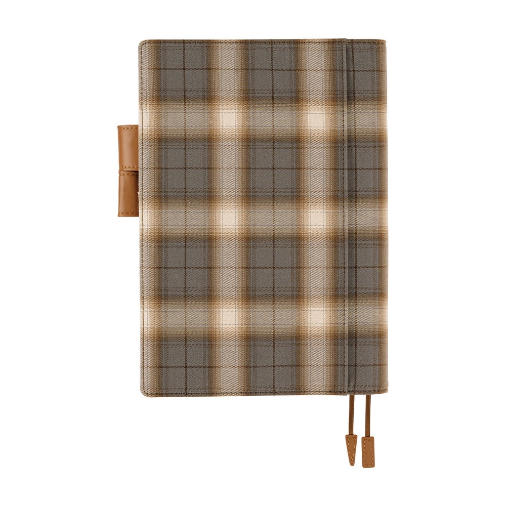 2026 Hobonichi Techo English Cousin Book / Shirt Fabric: Foggy Plaid 《January Start | English | A5》