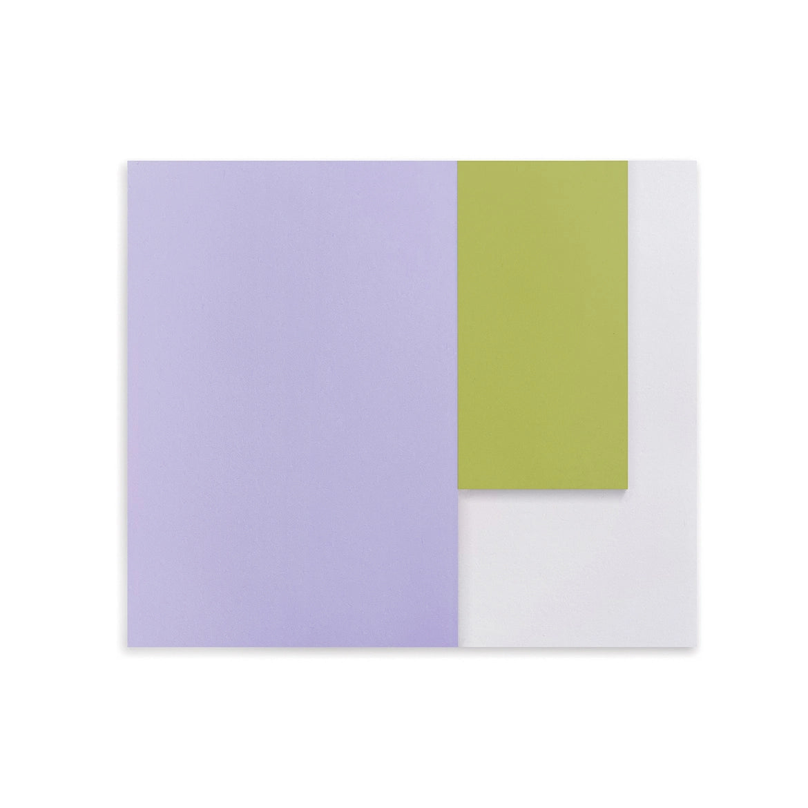 Lavender Section Memo Pad
