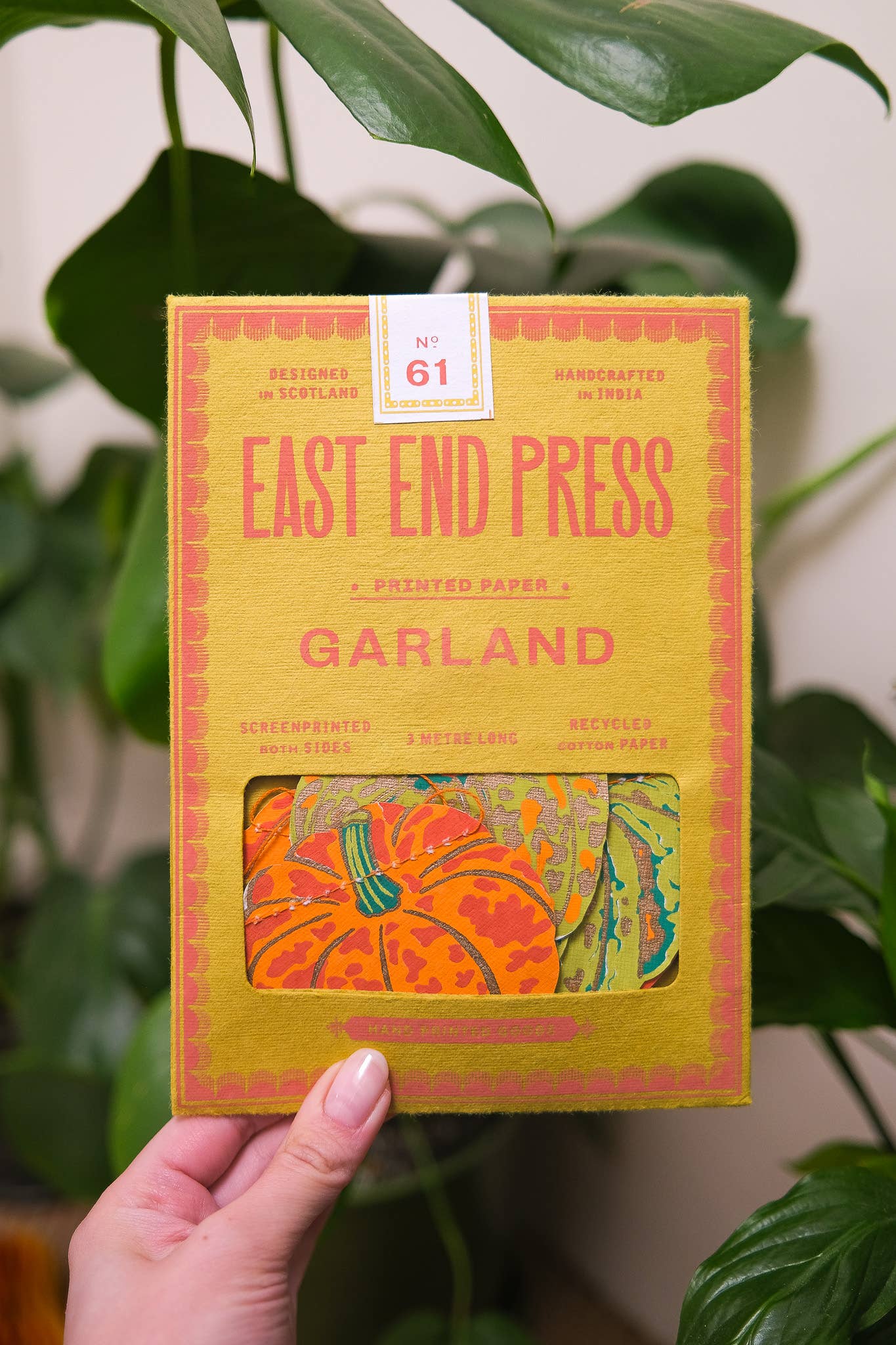 Squashes Sewn Garland · East End Press