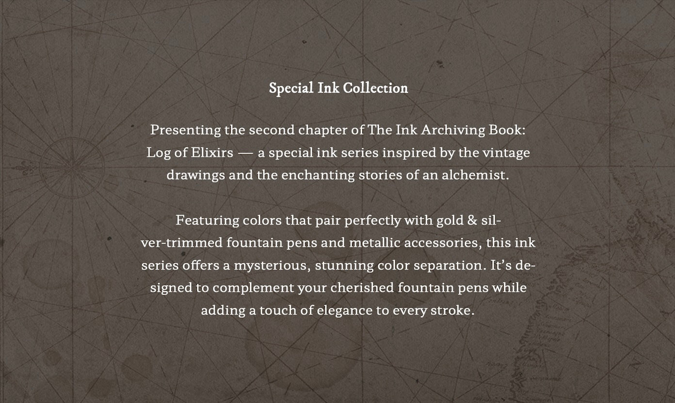 Unknown Land 'A Log of Elixir' Standard Ink · Dominant Industry