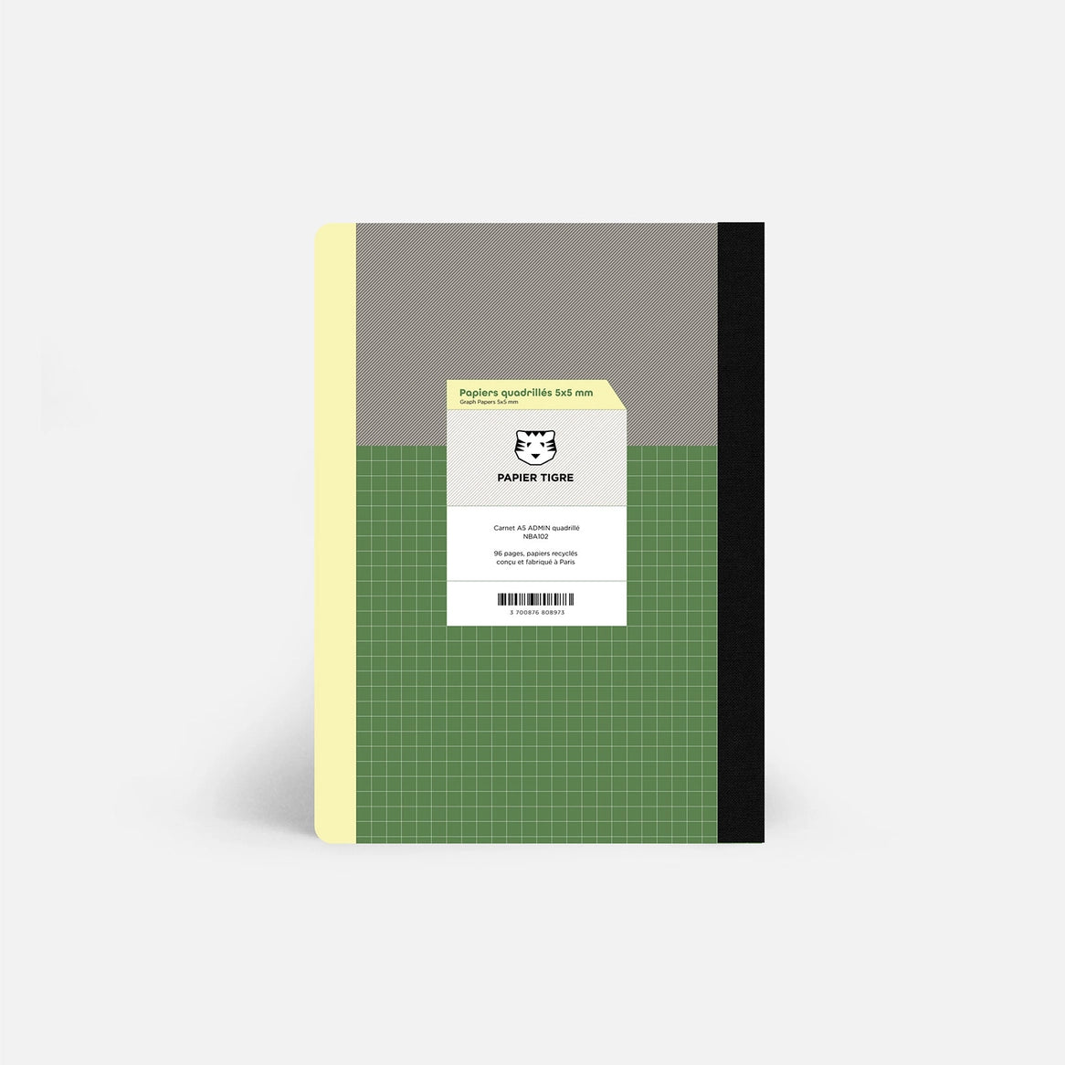 Papier Tigre Notebook A5 - Admin Squared