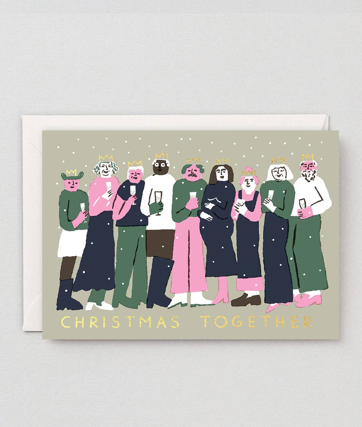 Christmas Together Holiday Greeting Card · Wrap