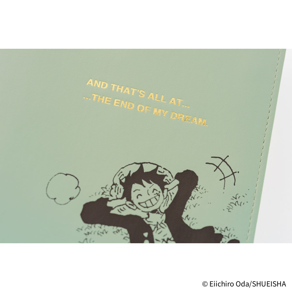 2026 Hobonichi Techo English Original Book + ONE PIECE magazine: Straw Hat Luffy (Mint Green)《January Start | English | A6》